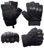 Тактические перчатки Oakley (Беспалый). - Black M (oakley-black), фото №8