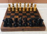 Небольшие деревянные шахматы., фото №8