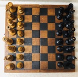 Небольшие деревянные шахматы., фото №11