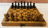 Деревянные шахматы, небольшие ., фото №6
