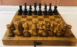 Деревянные шахматы, небольшие ., фото №7