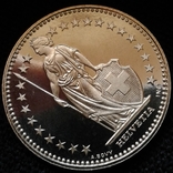 Швейцарія 1 франк 1990 року, фото №6