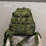 Тактический (городской) рюкзак Oxford 600D с системой M.O.L.L.E Olive (ta25-olive), фото №6