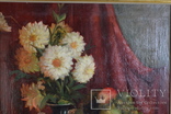 Картина художник Л. А. Репринцев, натюрморт, холст, масло, размер картины 77 х 59 см., фото №3