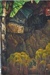 Картина художник Иванов Владимир, лесной пейзаж, холст, масло, размеры 72 х 87 см., фото №5