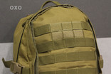 Тактический штурмовой рюкзак Oxford 600D с системой M.O.L.L.E на 30 литров (ta30-coyote), фото №6