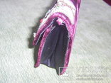 Сумочка-клатч из бархата с вышивкой, фото №4