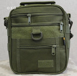 Тактическая универсальная сумка на плечо Silver Knight с системой M.O.L.L.E (102-olive), numer zdjęcia 2