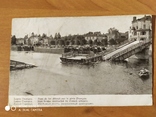 Открытка Франция мост взорванный французами 1 мировая, фото №2