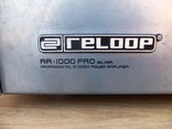 Підсилювач RELOOP RA - 1000 PRO SILVER Professional stereo з Німеччини, numer zdjęcia 3