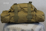 Тактическая универсальная (поясная, наплечная) сумка с системой M.O.L.L.E (104-coyote), фото №5