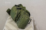 Тактическая универсальная (поясная, наплечная) сумка с системой M.O.L.L.E (104-olive), фото №4