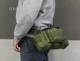 Тактическая универсальная (поясная, наплечная) сумка с системой M.O.L.L.E (104-olive), фото №10