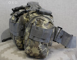 Тактическая универсальная (поясная, наплечная) сумка с системой M.O.L.L.E (104-pixel), фото №3