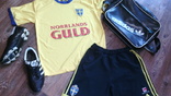 Adidas набор футбольный Швеция - футболка,шорты,копы,сумка, фото №5