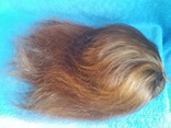 Шиньон из натуральных волос ручной работы  35 см., фото №4