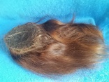 Шиньон из натуральных волос ручной работы  35 см., фото №8