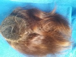 Шиньон из натуральных волос ручной работы  35 см., фото №9