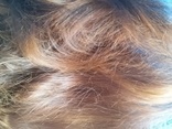 Шиньон из натуральных волос ручной работы  35 см., фото №11