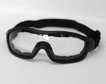 Очки тактические, защитные очки, страйкбольные очки Tactical(mask-sm-black), фото №2