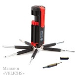 Универсальная отвертка Screwdrivers с фонариком 8 в 1, numer zdjęcia 2