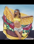Килимок пляжний у вигляді гамбургеру, фото №3