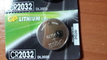 Элемент питания, батарейка GP CR2032, photo number 2