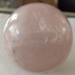 Большой шар из розового кварца. Розовый кварц., фото №3