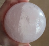 Большой шар из розового кварца. Розовый кварц., фото №10