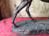 Бронзовая лошадь 5,150 кг высокая детализация, фото №11