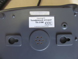Сетевой телефон TEXET TX-210М, Россия, серебристый, фото №4