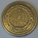 Польща 1 злотий, 1991, фото №2