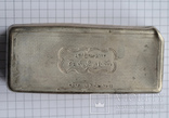Серебряная шкатулка с золочением, фото №12