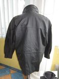 Большая мужская кожаная куртка JCC. Германия. Лот 884, фото №4