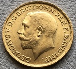 Соверен 1911 года (С) Британская Канада золото 7,98 грамм 917’, фото №2