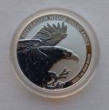 2020 г - 1 доллар Австралии,Орел,унция серебра в капсуле, фото №2