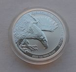 2020 г - 1 доллар Австралии,Орел,унция серебра в капсуле, фото №7