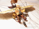 Первый самолет планер дельтаплан - декор интерьер - с подвесом, фото №7