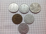 Монеты Польши 6шт злотые и грош, фото №2