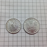 Монеты 10 и 20 филлеров 1985Венгрия, фото №3