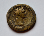 Domitianus, sestercius, 88-91. JUPITER, фото №2