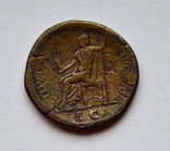 Domitianus, sestercius, 88-91. JUPITER, фото №4