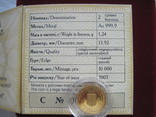 2 гривні НБУ 2007 рік Бабак (Байбак) Сурок Ідеал Золото 999,9, фото №7