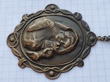 Католический медальон на цепочке., фото №4