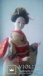  Колекційна лялька гейша 30см Лялька Японія, фото №4