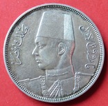 10 піастров 1937 року короля Єгипту Фарука I ., фото №3