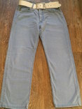 Armani  - фирменные летние джинсы с ремнем разм.32, фото №5