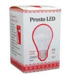 Светодиодная лампа Prosto LED 9W E27 4100К G61 (Шар) в лоте 10 лампочек, фото №2