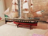 Деревянная модель парусного корабля, фото №8