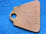 №1. Собачий жетон із раритетним номером (p.Tarnopol/jankowce), фото №5